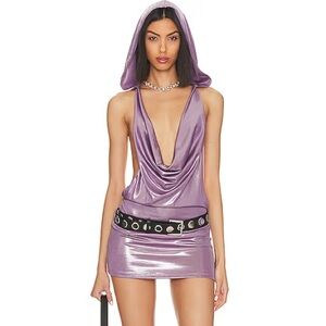 backless mini dress jaded london Jaded London Enya Backless Minidress in Grey at Nordstrom, Size 12